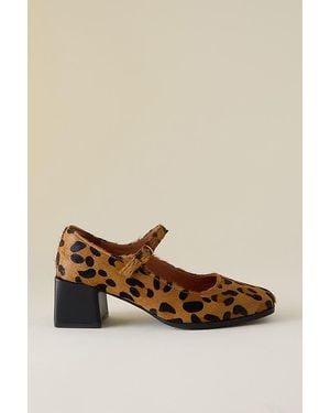 INTENTIONALLY ______ Christopher Mary Jane Heels - Brown