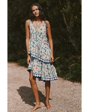 Celandine Casa Batllo Tiered Dress - Black