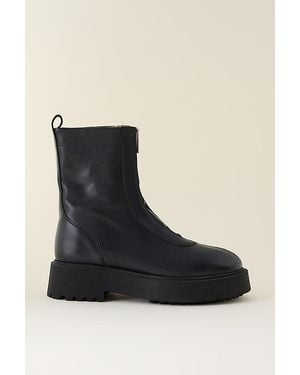 Flattered Alma Leather Boots - Black