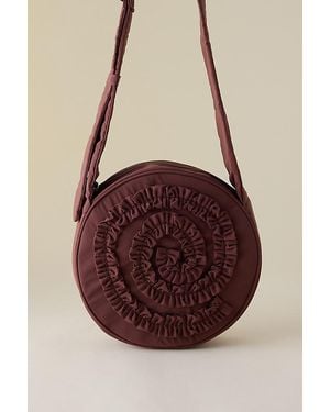 Damson Madder Rae Circle Swirl Bag - Brown