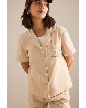 Helmstedt Fiona Short-Sleeve Shirt - Natural