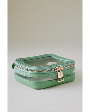 By Anthropologie Clear Makeup Bag - Green