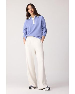 Sweaty Betty Pintuck Wide-Leg Trousers - Blue