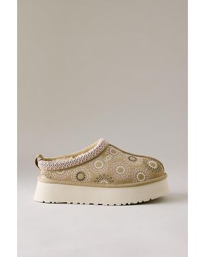 UGG Tazz Sun Stitch Slippers - Natural