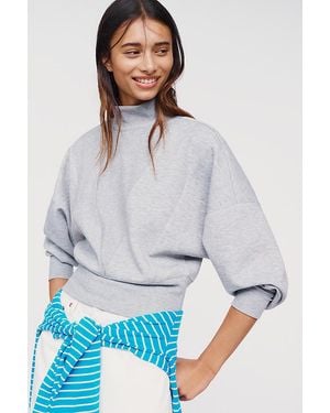 By Anthropologie Banded Dolman Sweatshirt - Grey
