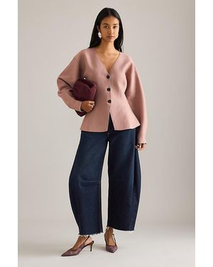 By Anthropologie Hourglass Cardigan - Pink