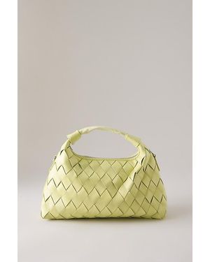 Nunoo Dandy Braided Leather Bag - Green