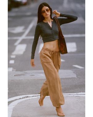 By Anthropologie The Utility Balloon Trousers - Green