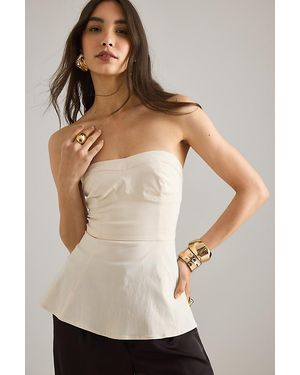 Maeve Strapless Corset Top - Natural
