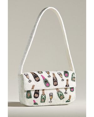 Maeve The Fiona Beaded Bag By : Party Edition - White