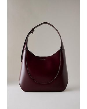 Charles & Keith Sigrid Hobo Bag - Red