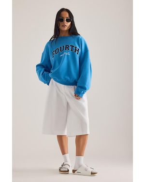 4th & Reckless Leon Oversized Sweatshirt - Blue