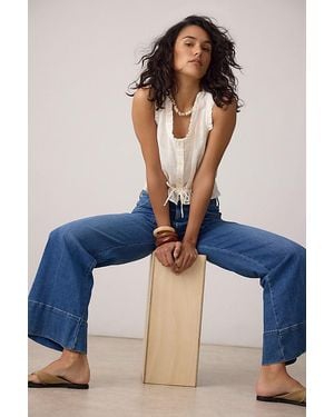 Pilcro The Rylan High-Rise Flare Jeans By - Black