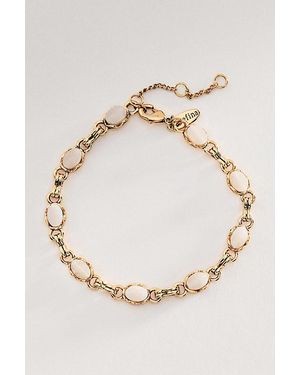 By Anthropologie Colourful Stone Wrap Bracelet - Natural