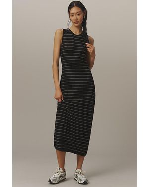 Varley Beesley Knit Midi Dress - Black