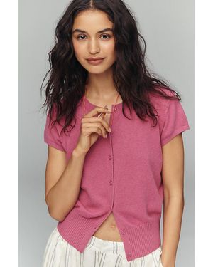 Maeve Coco Cotton Cashmere Cardigan By - Black