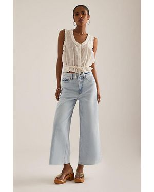 Pistola Lana Crop Wide-Leg Jeans - Blue