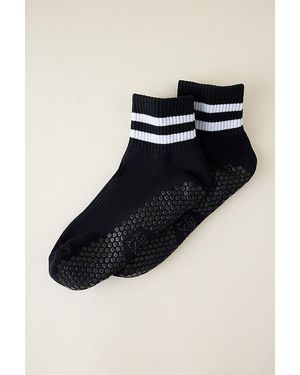 Lucky Honey Boyfriend Grip Socks - Black