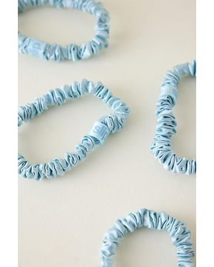 Slip Skinny Silk Scrunchies - Blue