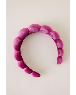 New?Anthropologie- Elegant Pink Bubble Headband Satin Puffy Headband | Anthropologie main image 3
