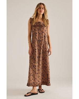 It's 9pm Lucinda 100% Cotton Maxi Dress - Natural