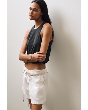 Daily Practice Bubble Twist Tank Top - Black