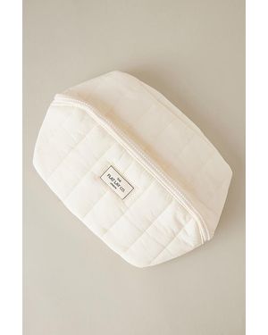 The Flat Lay Co. Marshmallow Flat Lay Makeup Box Bag - Natural