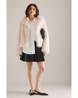 By Anthropologie Polka Dot Tights - Natural