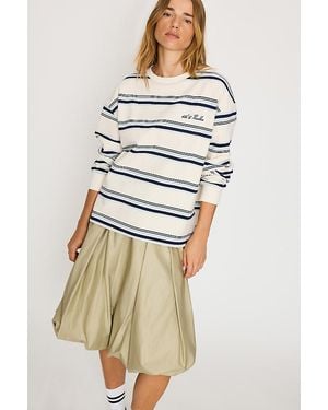 4th & Reckless Shayla Stripe Top - Natural