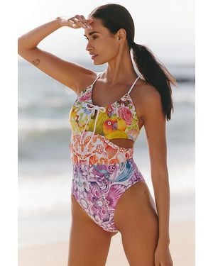 Celandine X Emily Carter One-Piece Swimsuit - Red