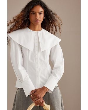 ALIGNE Carol Collar Shirt - White