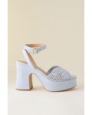 Maeve Platform Heels - Blue