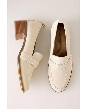 Kelsi Dagger Brooklyn Halo Loafer Heels - Natural
