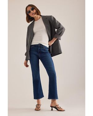 PAIGE Mason Crop Bootcut Jeans - Blue