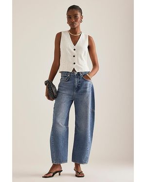 Rag & Bone Charlie Barrel Jeans - Blue