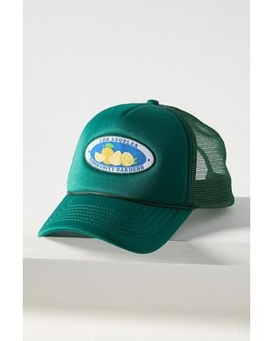Coney Island Picnic Fruit Patches Trucker Hat - Green
