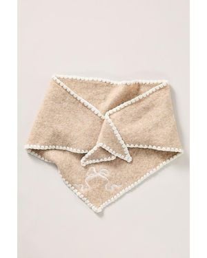Anthropologie Triangle Wrap Scarf: Icon Edition - Natural