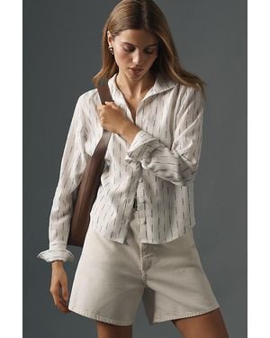 Cloth & Stone Long-Sleeve Buttondown Shirt - Brown
