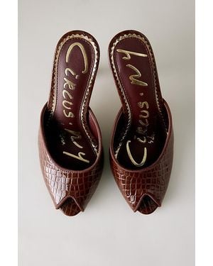 Circus by Sam Edelman Glenda Peep-Toe Heels - Brown