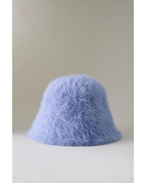 By Anthropologie Brushed Cloche Hat - Blue
