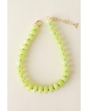 By Anthropologie Chunky Beaded Bracelet - Yellow