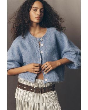 Pilcro Brushed Cardigan - Grey