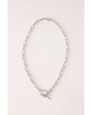 By Anthropologie Water-Resistant T-Bar Chain Necklace - Natural