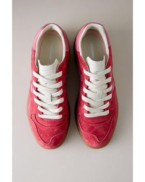 Coolway Goal Suede Trainers - Red