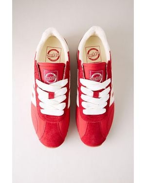 Back 70 Nylon Trainers - Red