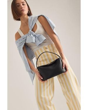 Melie Bianco Lana Faux-Leather Shoulder Bag - Black