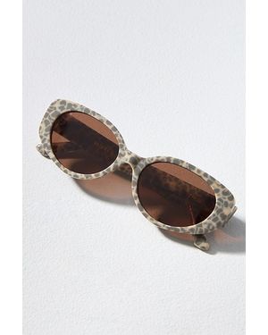 I-SEA X Anthropologie Marley Sunglasses - Brown