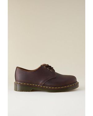 Dr. Martens 1461 Crazy Horse Leather Oxford Shoes - Brown
