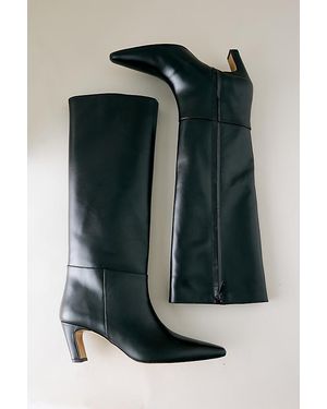 Flattered Xia Knee-High Leather Boots - Green