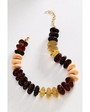 By Anthropologie Chunky Necklace - Black